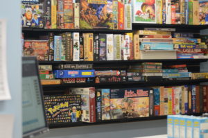 Used Board Games Section