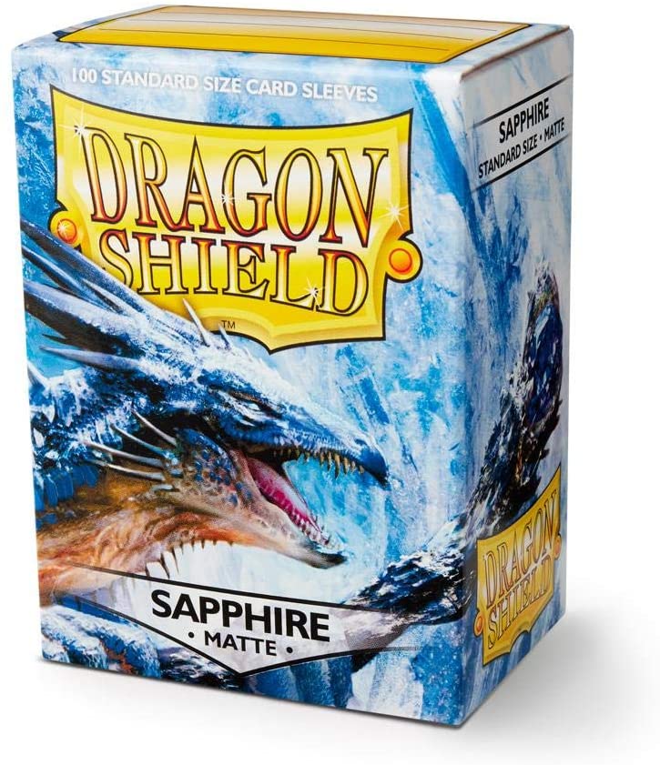 Dragon Shield Matte Sapphire Millennium Games